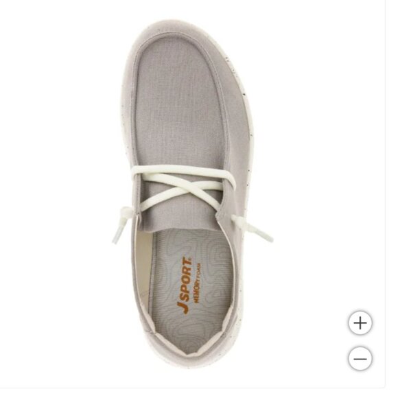 Jsport WENDEN Ladies'  Casual Slip On Shoe, Grey Size 9 - Picture 3 of 3